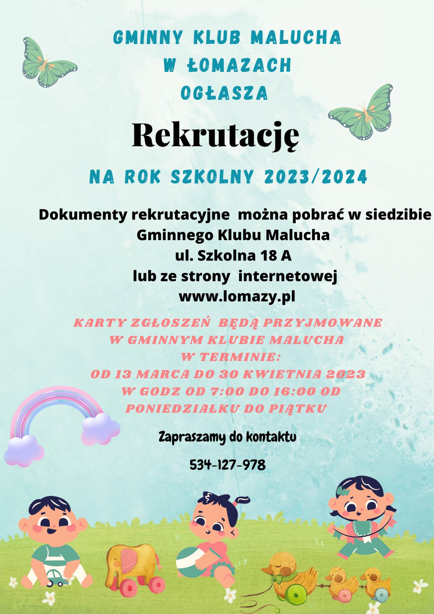 rekrutacje plakat rekrutacje plakat