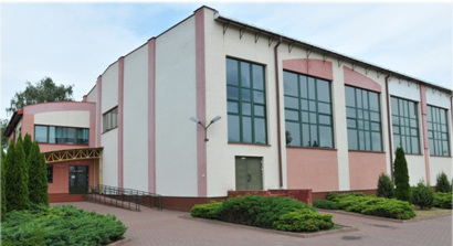 Hala sportowa przy Zespole Szkol w Lomazach