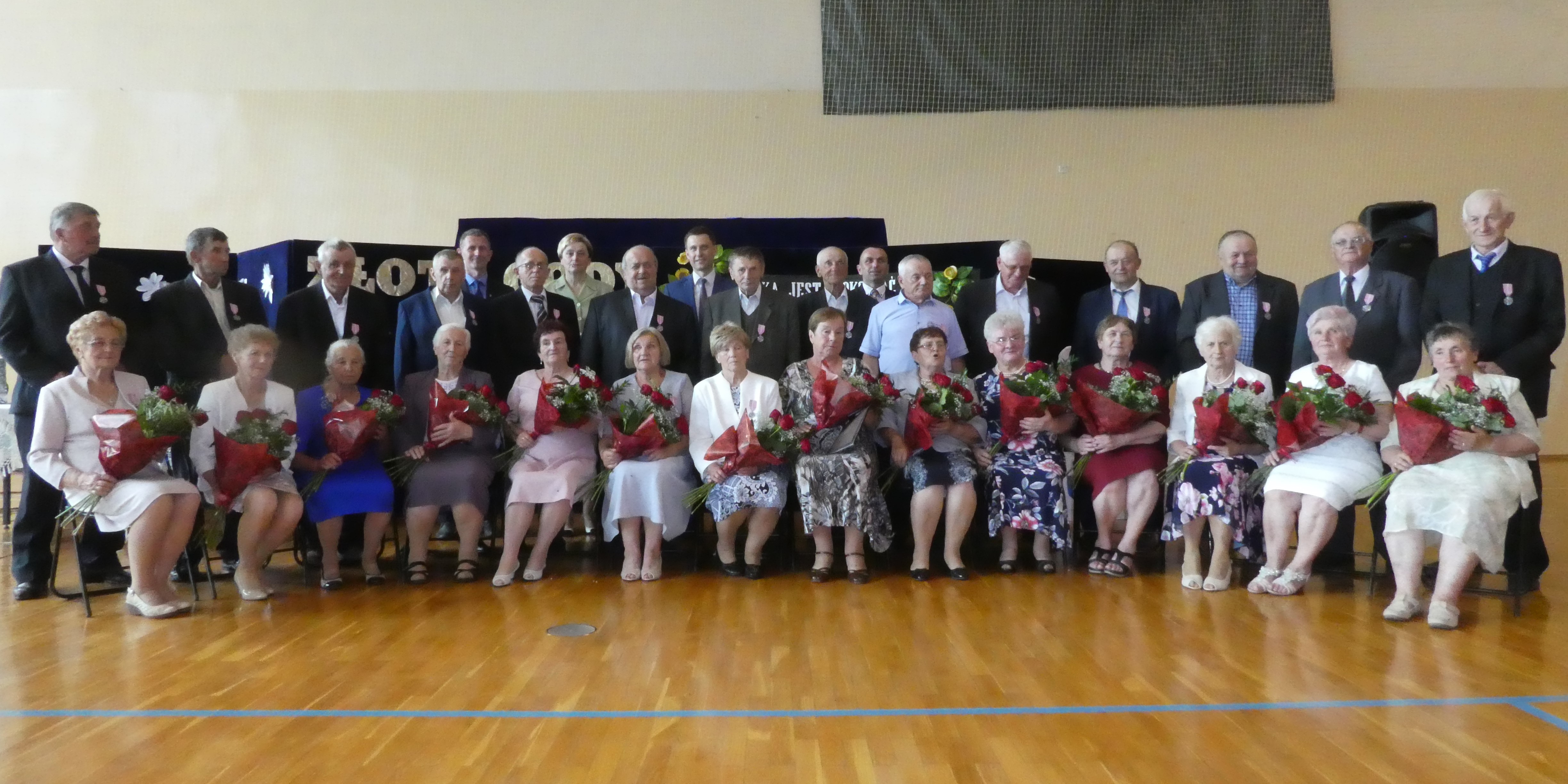Zdjęcie Jubilatów Zdjęcie Jubilatów 50 lecia pożycia małżeńskiego