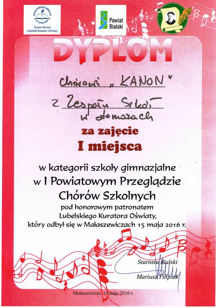 kanon dyplom