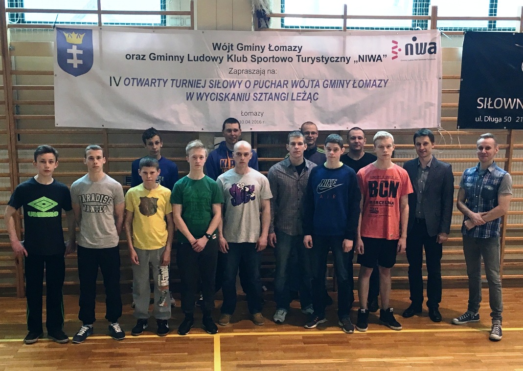 wyciskanie sztangi lomazy
