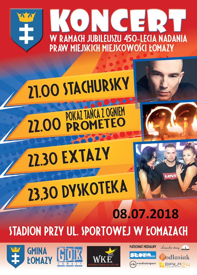 koncert stachursky extazy festyn lomazy