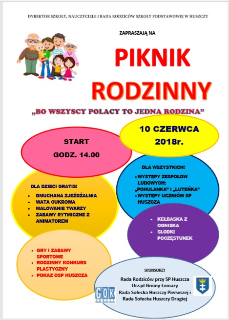 piknik roddiznny atrakcje huszcza lomazy