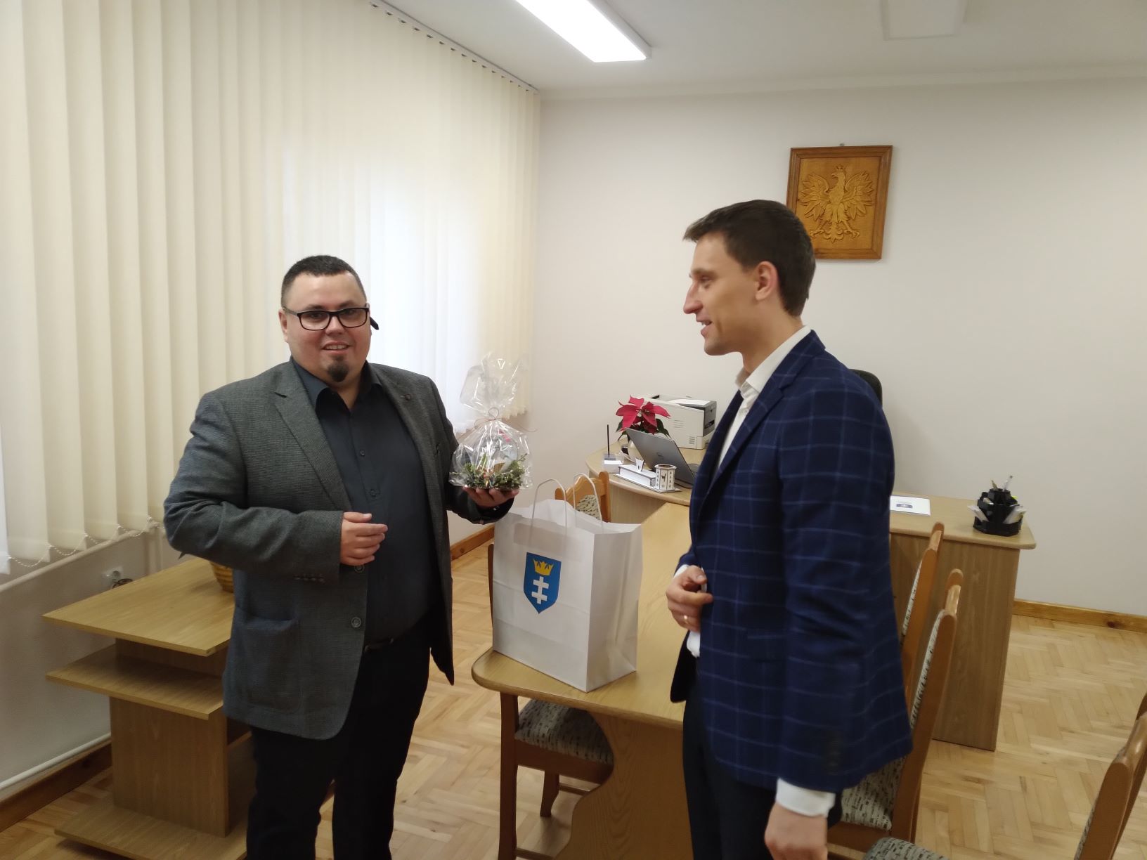 Podziękowania Godzina pracy na stanowisku Wójta Gminy Łomazy