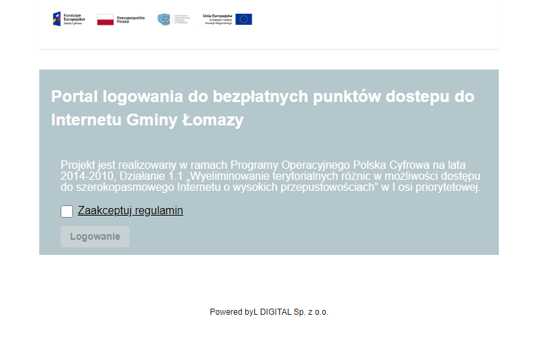 Strona logowania Strona logowania