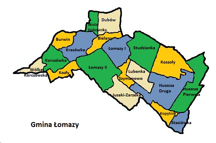 mapka gmina