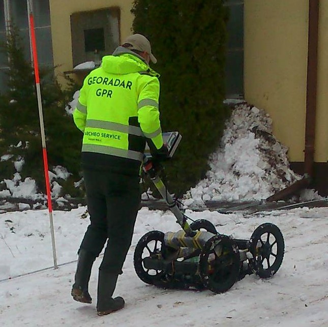 badania georadarem w Studziance