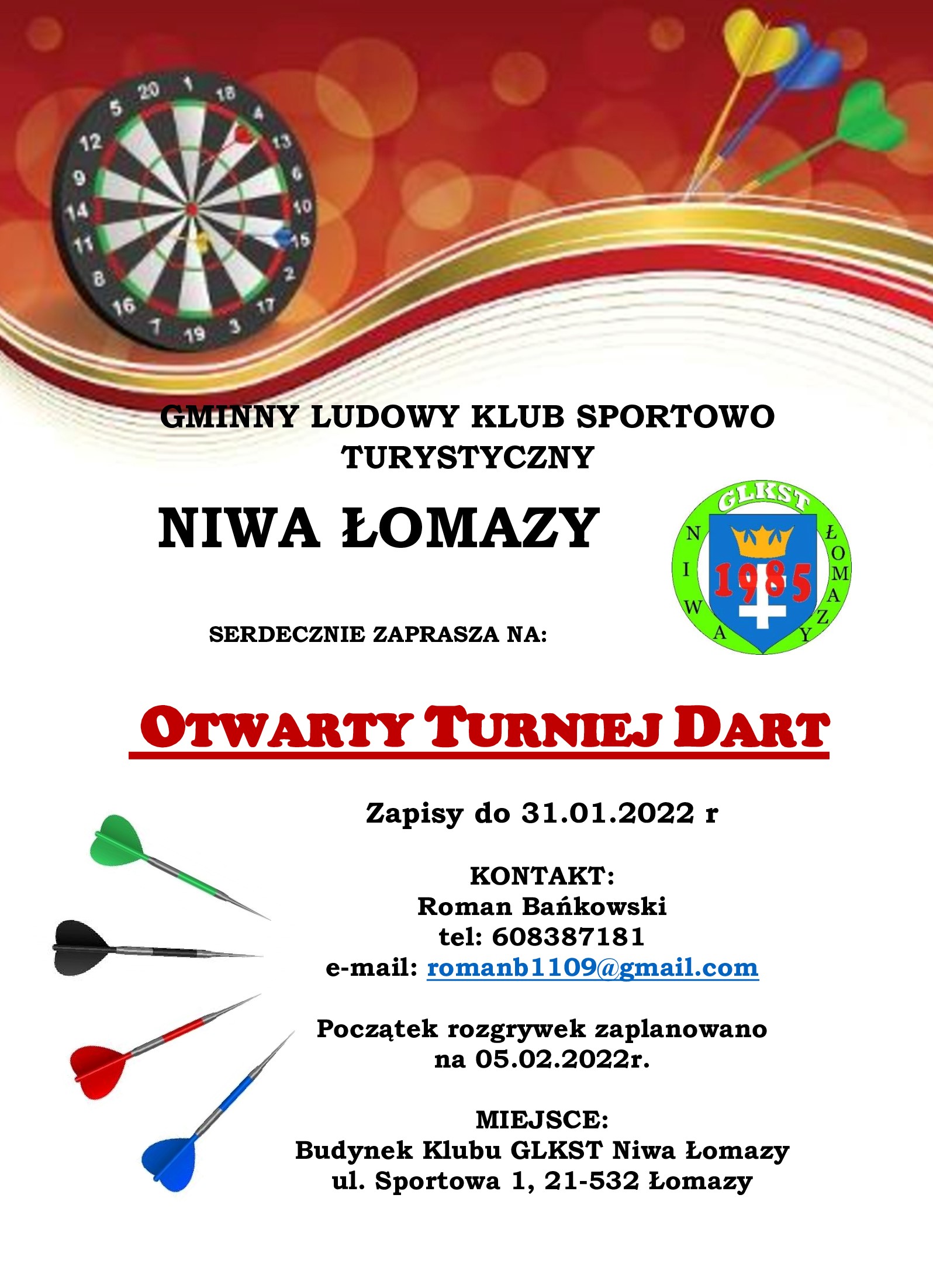 zaproszenie dart zaproszenie dart